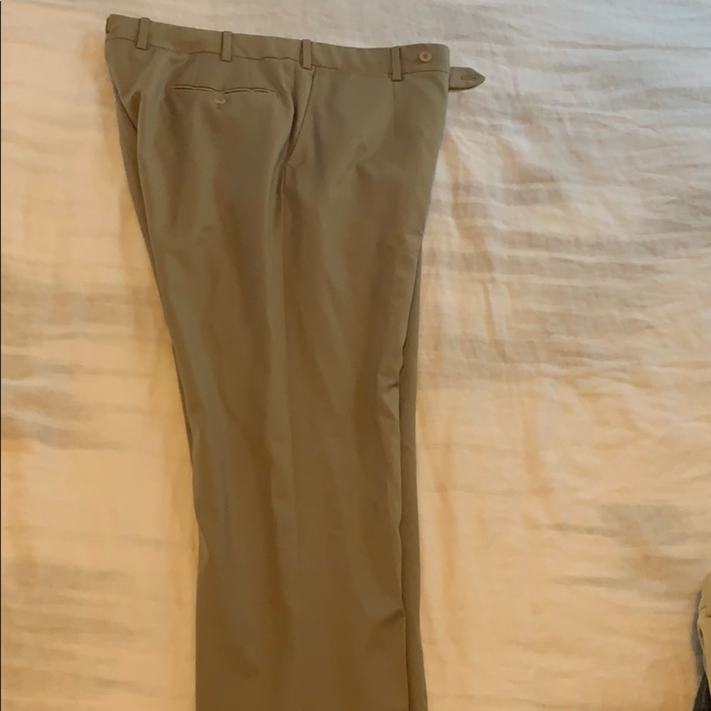Men’s khaki pants ISAIA NAPOLI AQUASPIDER size 36